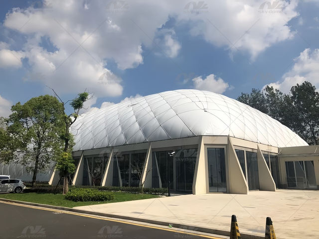 All-Weather Air Dome Basketball Stadium with Energy Saving