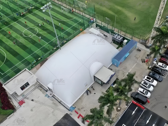 Portable Climate-Controlled Multi-Sport Air Dome for Hockey Stadium