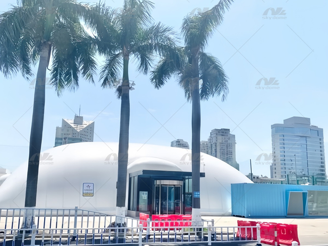 Dôme d'air multisports portable à température contrôlée pour stade de hockey