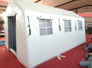 Customizable and Easily Detachable Medical Inflatable Tents
