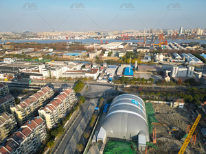 Eco-friendly Fast Construction Foundation Pit Air Dome