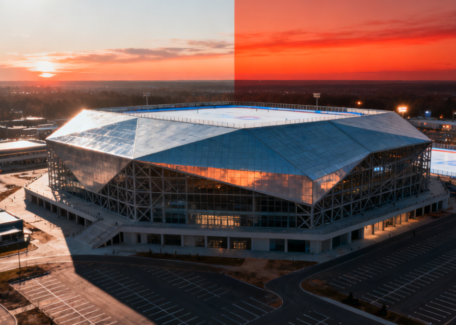 Traditional Ice Sports Building Traditional Ice Sports Building