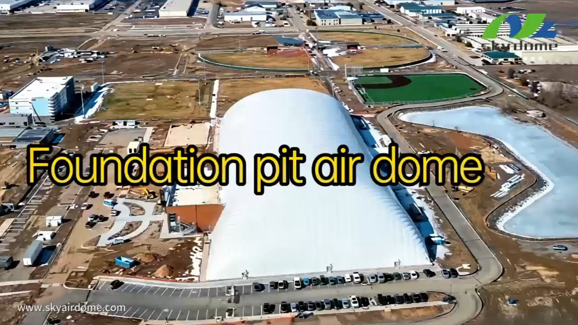 Foundation pit air dome