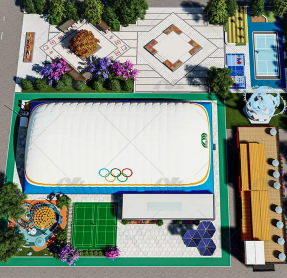 Aer cruinneachán vs Foirgneamh Traidisiúnta: Anailís Chomparáideach ar Áiseanna Spóirt Oighear