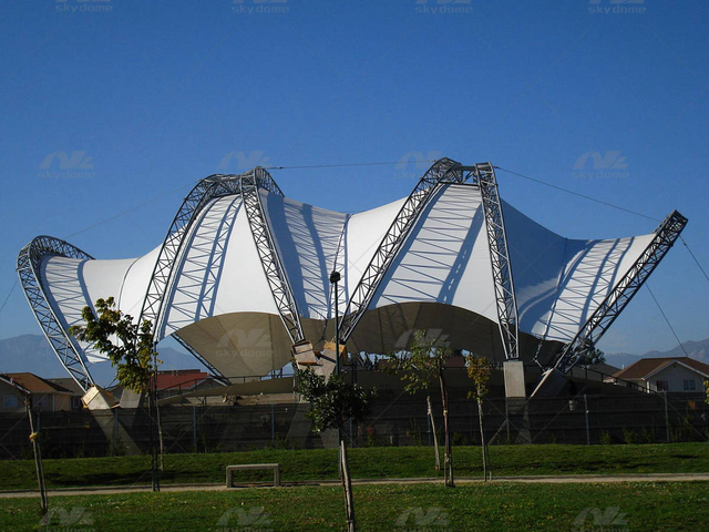 Landscape Shading Air Membrane Structure