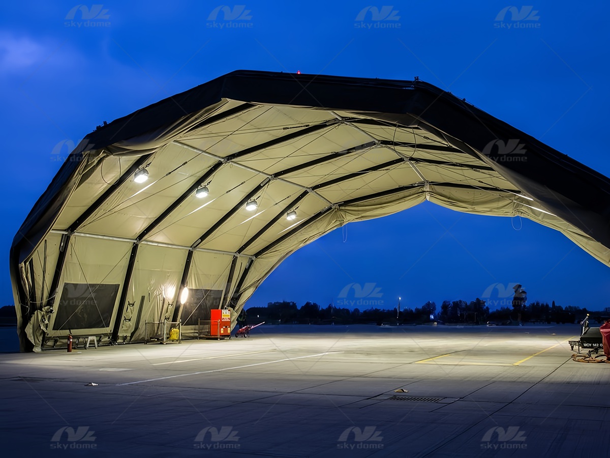 Tensile Fabric Professional Demountable Military Hangar