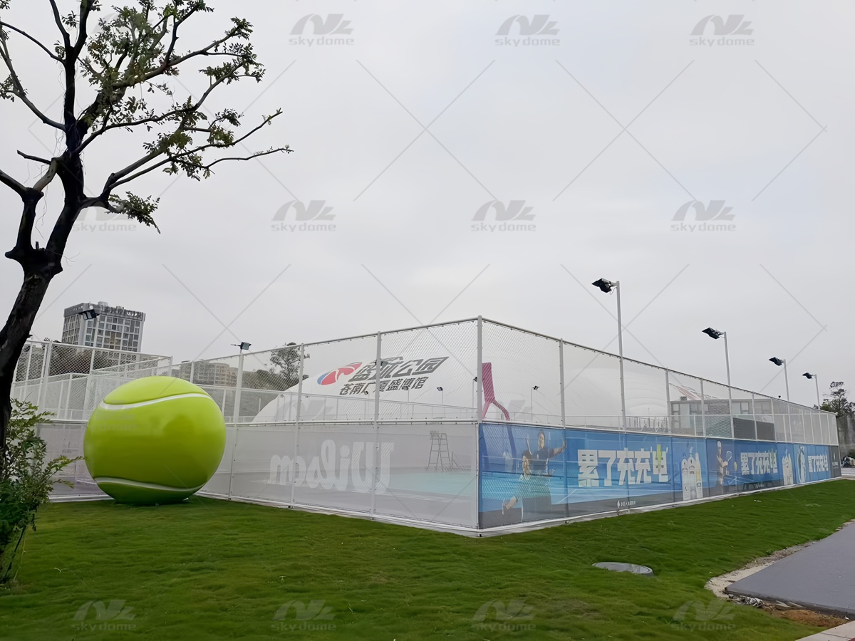 High Strength&nbsp;PVDF Air-Supported Structures for Sports Park 