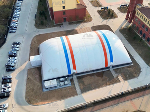 PVDF Inflatable Air Supported Structure for Multi-Purpose Hall