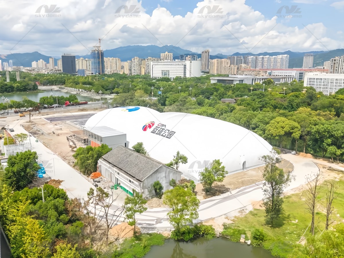 High Strength&nbsp;PVDF Air-Supported Structures for Sports Park 