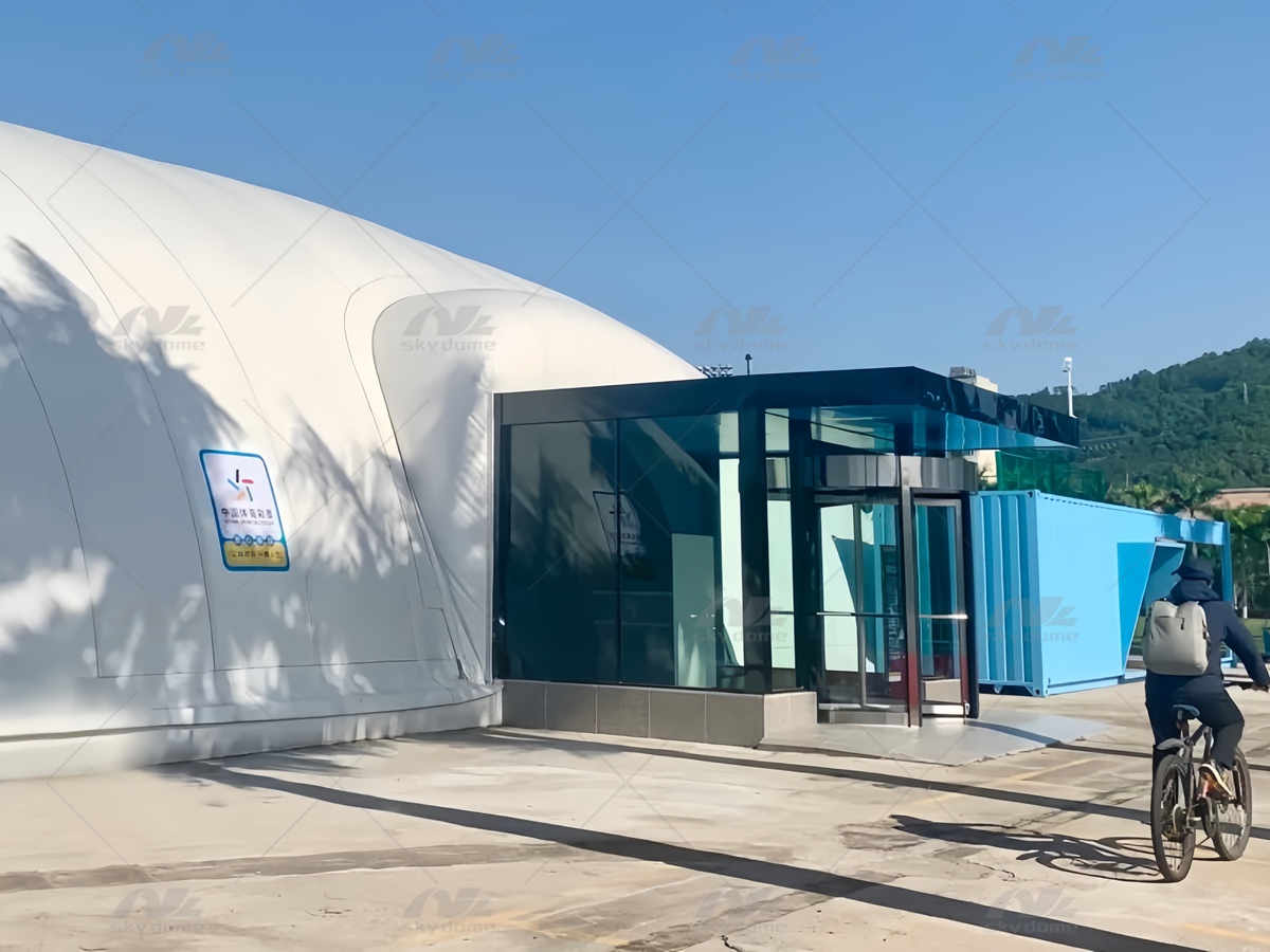 Portable Climate-Controlled Multi-Sport Air Dome for Hockey Stadium