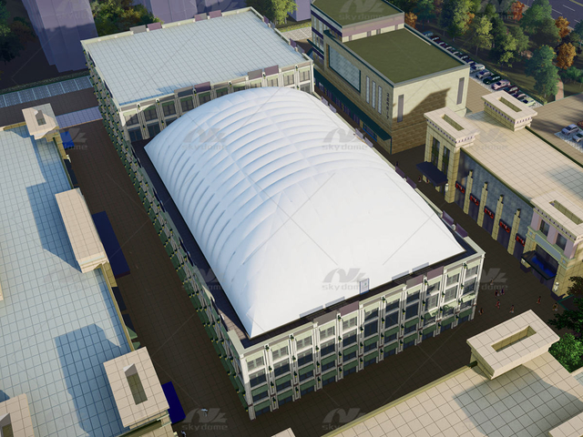 Tailored Rooftop Inflatable Air Membrane Dome for Sports