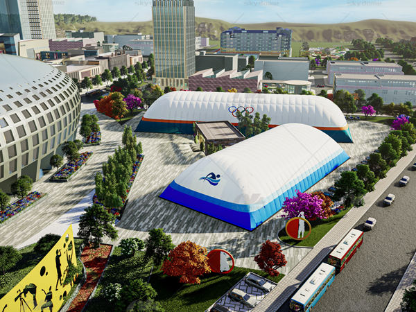 What Are Air Domes Made Of？