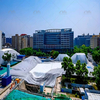 Personalized Top-floor Pneumatic Textile Dome for Rooftop Pub