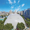 Personalized Top-floor Pneumatic Textile Dome for Rooftop Pub