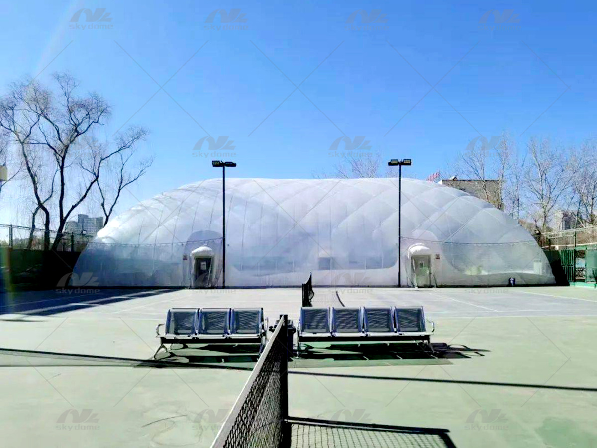 Tennis Air Dome Lighting Installation
